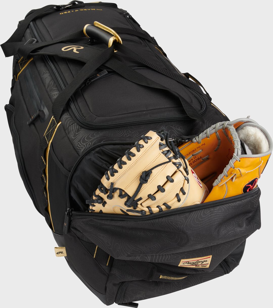 Gold Collection XL Duffle Bag Black - Rawlings