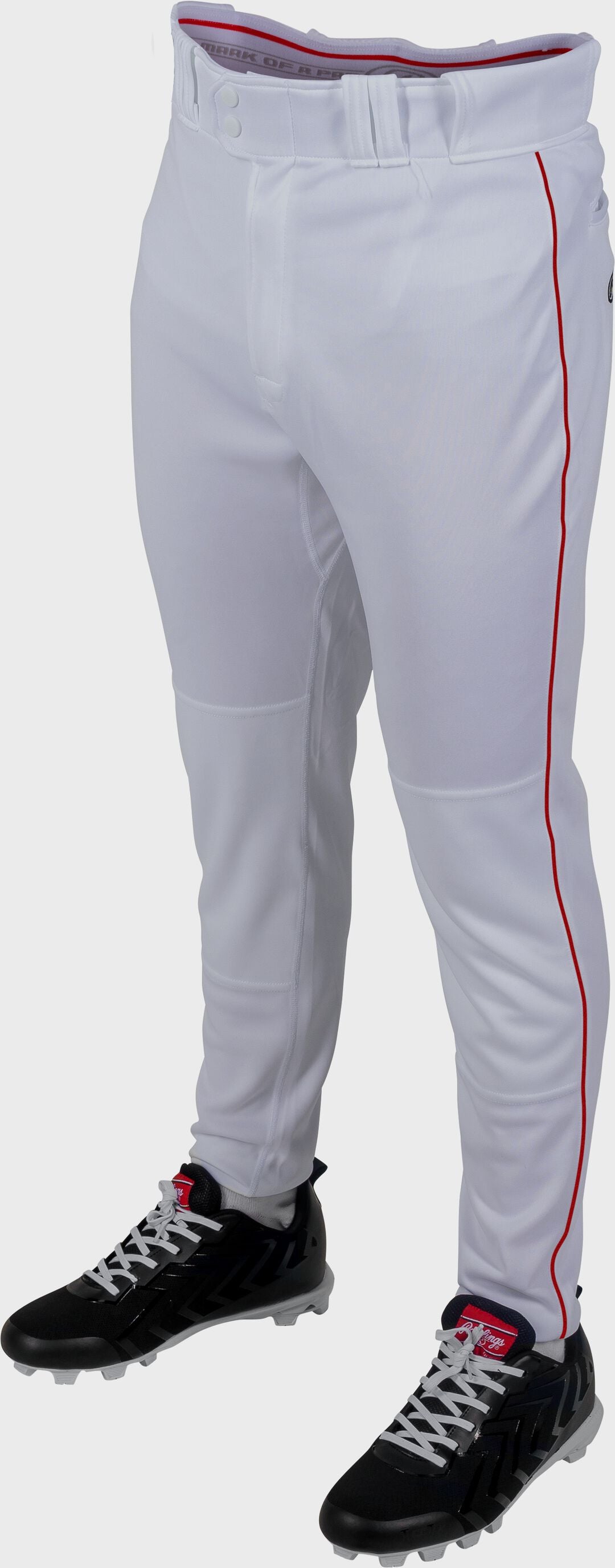 White/Scarlet,Youth S