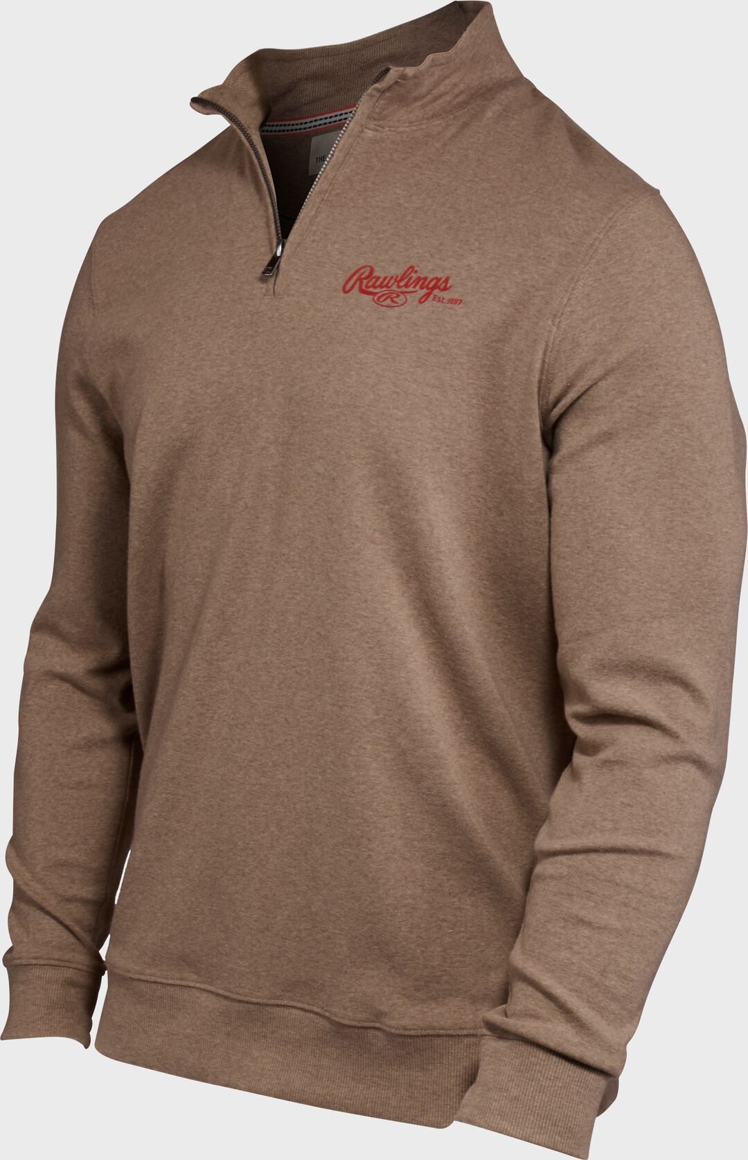 Rawlings x The Normal Brand Puremeso Weekend Quarter Zip Khaki - Rawlings