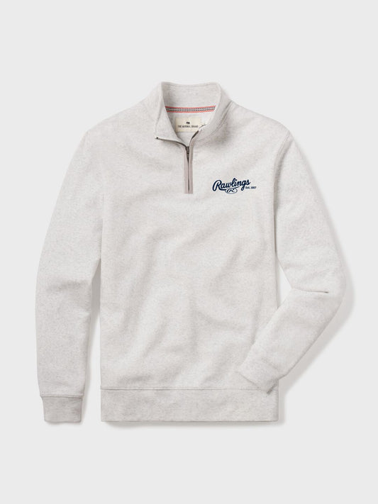 Rawlings x The Normal Brand Puremeso Weekend Quarter Zip Off White - Rawlings