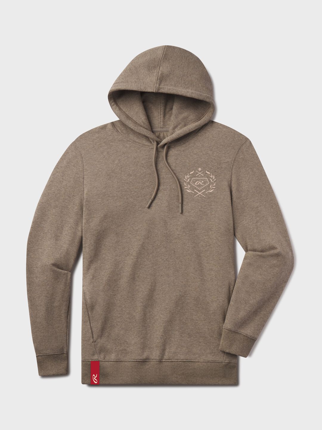 Rawlings x The Normal Brand Puremeso Fleece Hoodie Dark Tan - Rawlings