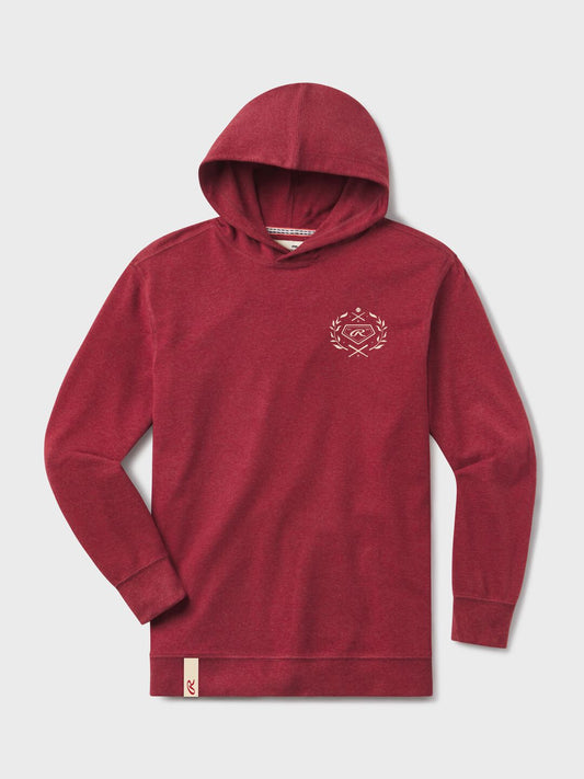 Rawlings x The Normal Brand Puremeso Fleece Hoodie Maroon - Rawlings