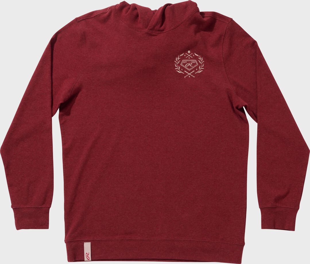 Rawlings x The Normal Brand Puremeso Fleece Hoodie Maroon - Rawlings