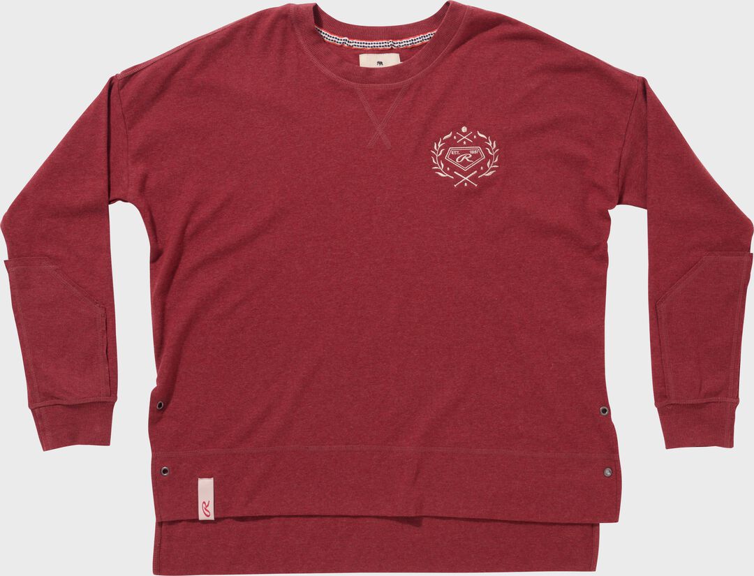 Rawlings x The Normal Brand Women’s Fleece Splitside Pullover - Rawlings