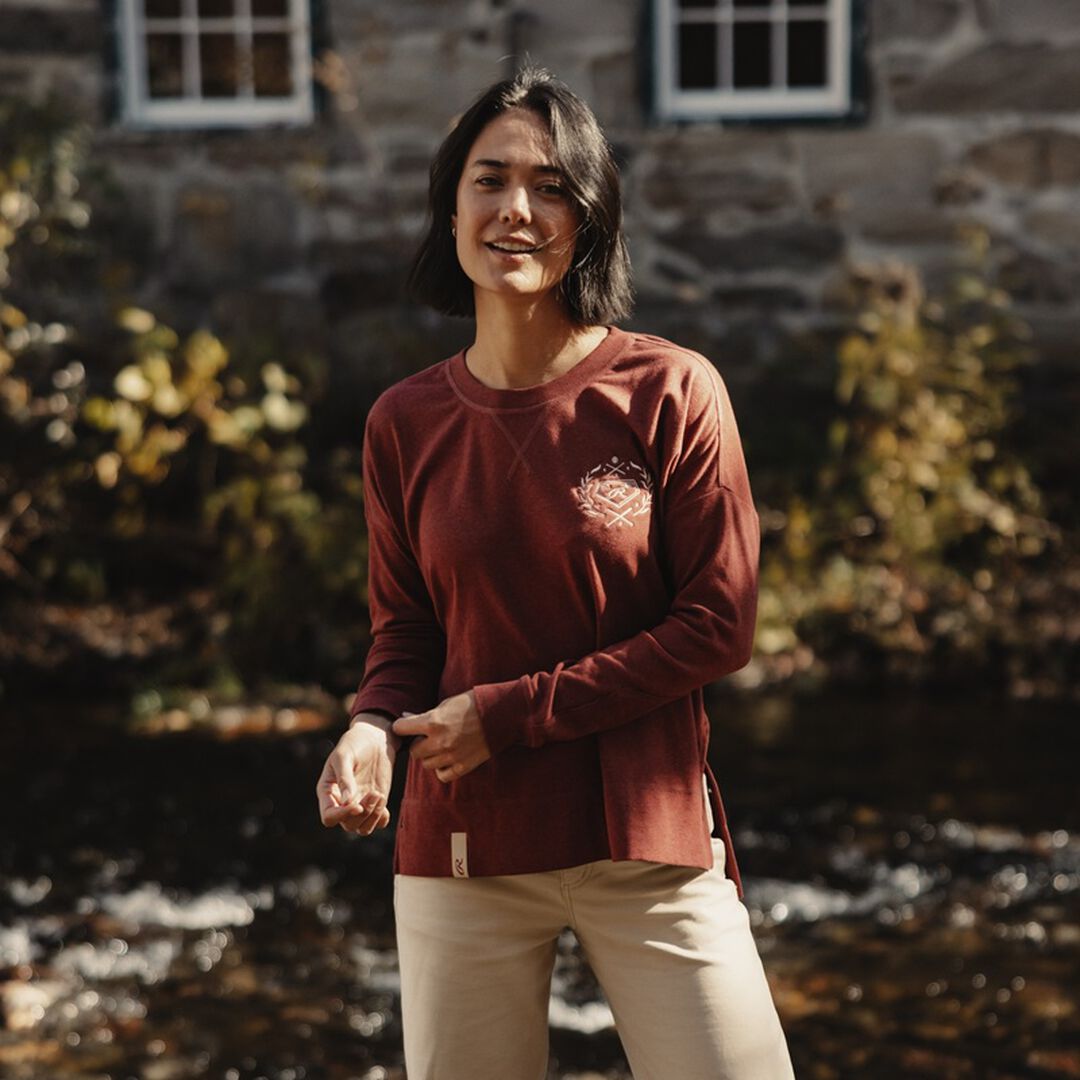 Rawlings x The Normal Brand Women’s Fleece Splitside Pullover - Rawlings