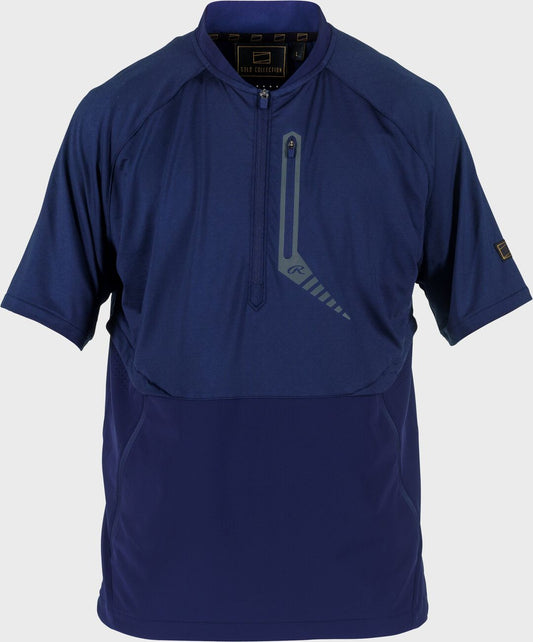 Rawlings Gold Collection Quarter-Zip Short Sleeve Jacket - Rawlings