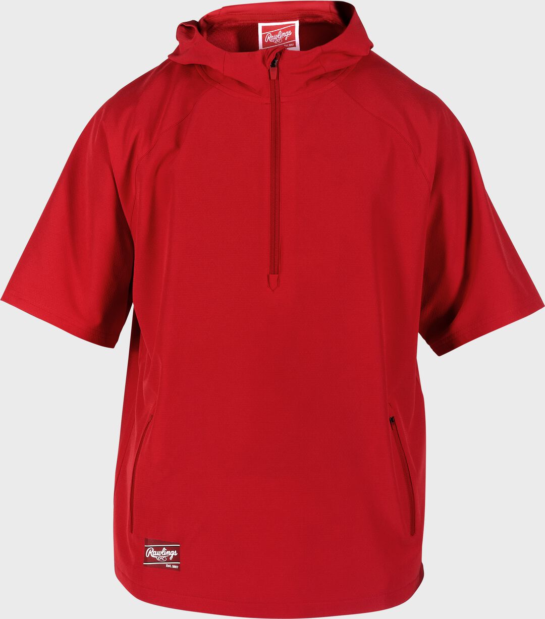 Rawlings ColorSync Short Sleeve Hooded Cage Jacket - Rawlings