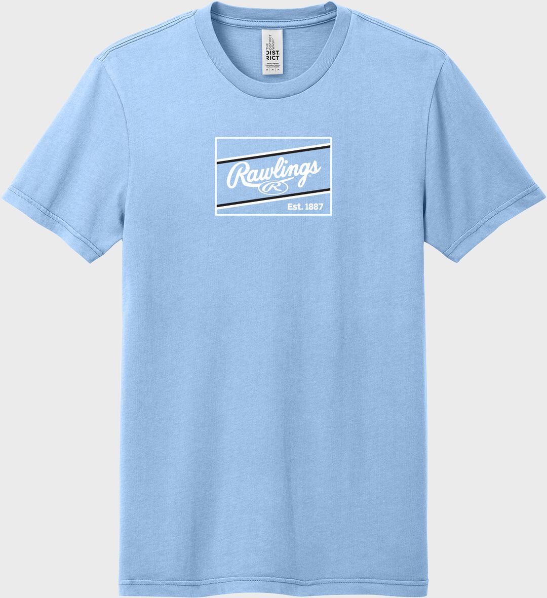Rawlings Light Blue Patch T-Shirt - Rawlings