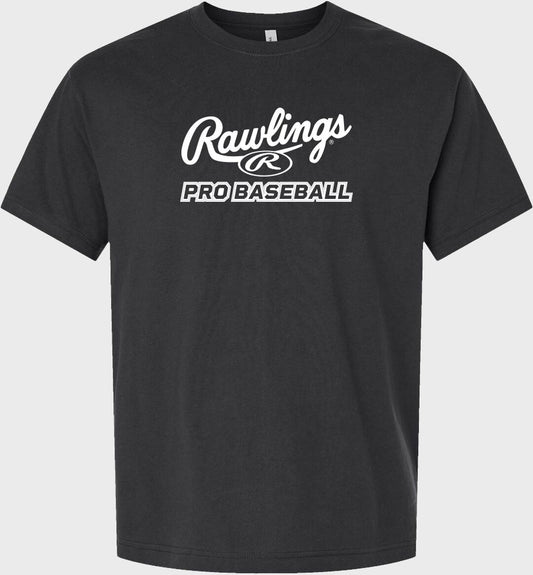 Rawlings Black Pro Baseball T-Shirt - Rawlings