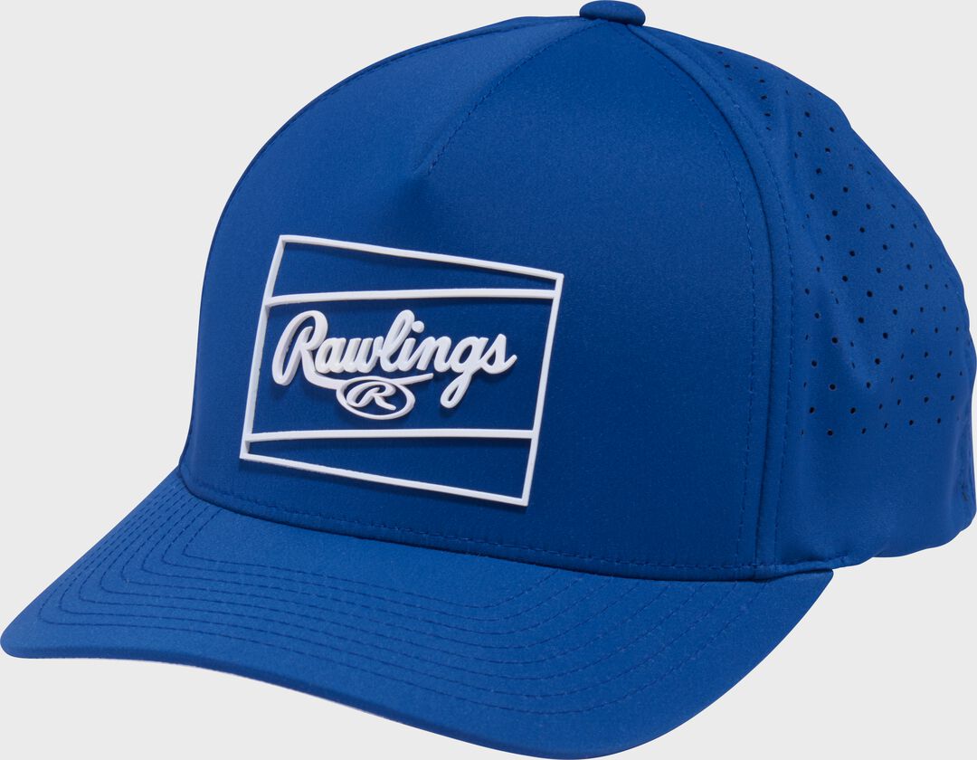Rawlings Royal Laser Performance Patch Snapback Hat - Rawlings