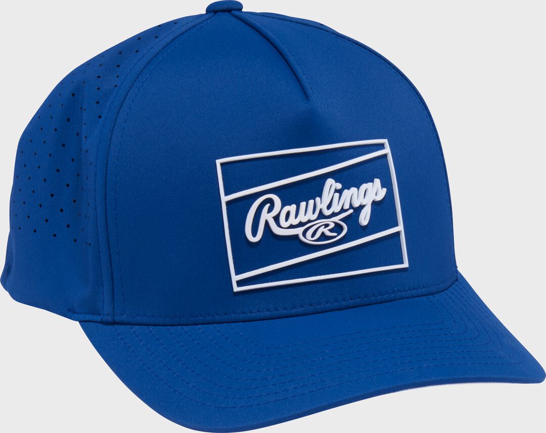 Rawlings Royal Laser Performance Patch Snapback Hat - Rawlings