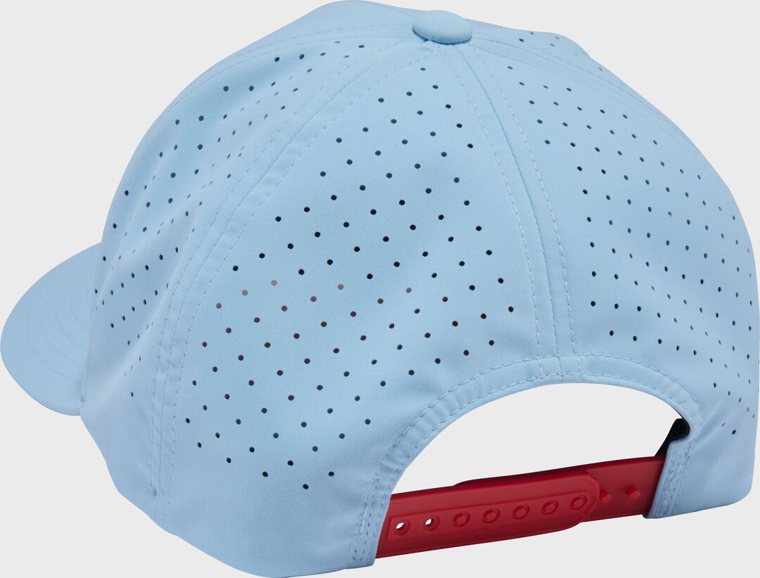 Rawlings Light Blue Laser Performance Patch Snapback Hat - Rawlings