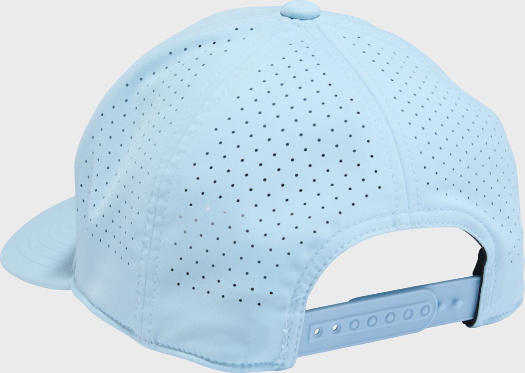 Rawlings Light Blue Performance Curved Bill Snapback Hat - Rawlings