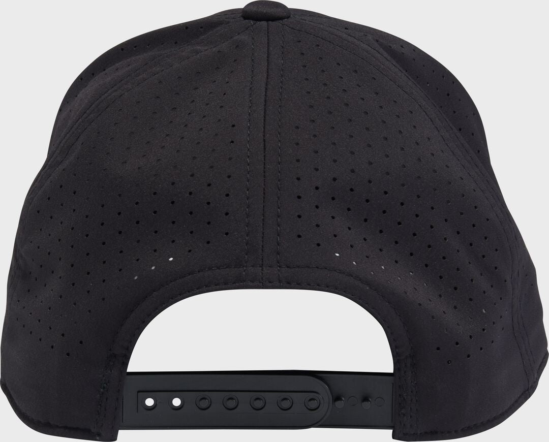 Rawlings Black Performance Curved Bill Snapback Hat - Rawlings