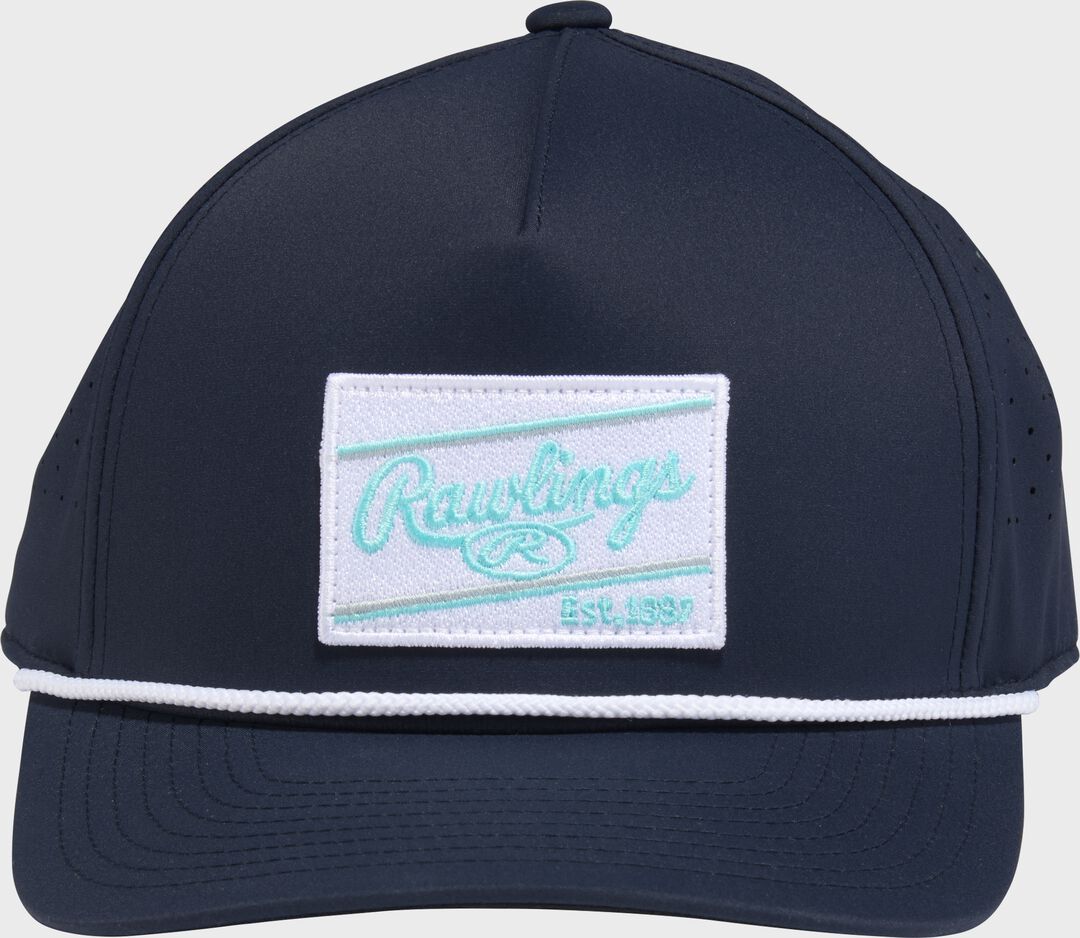 Rawlings Navy Rope Patch Hat - Rawlings