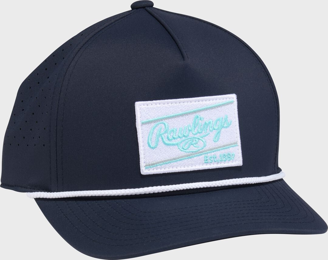 Rawlings Navy Rope Patch Hat - Rawlings