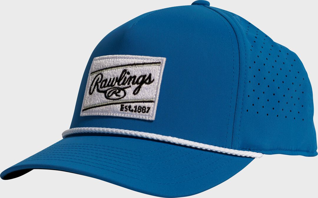 Rawlings Dusty Blue Rope Patch Hat - Rawlings