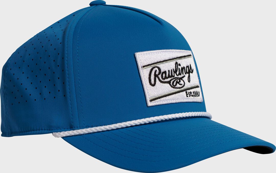 Rawlings Dusty Blue Rope Patch Hat - Rawlings