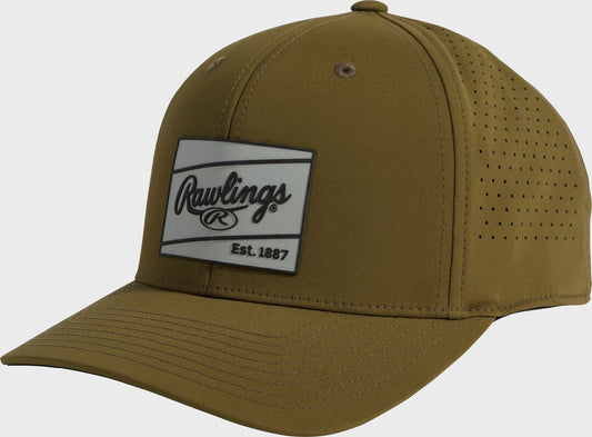 Rawlings Performance Snapback Hat Military Green - Rawlings