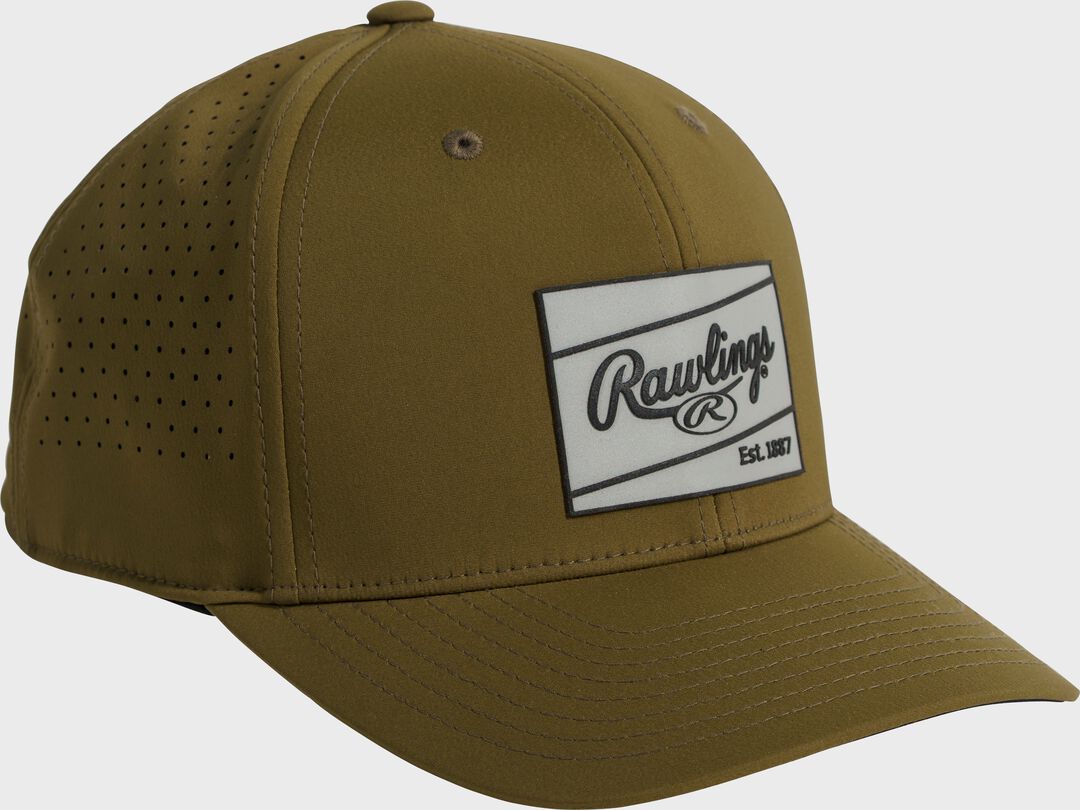Rawlings Performance Snapback Hat Military Green - Rawlings