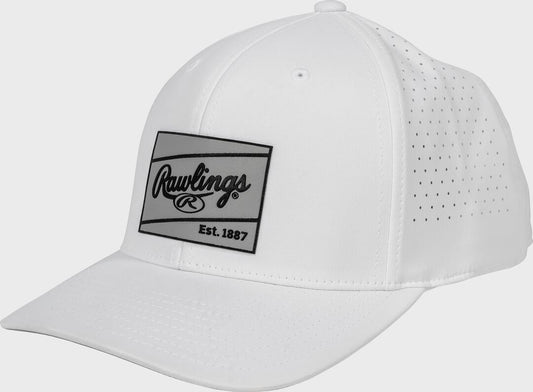 Rawlings Performance Snapback Hat White - Rawlings