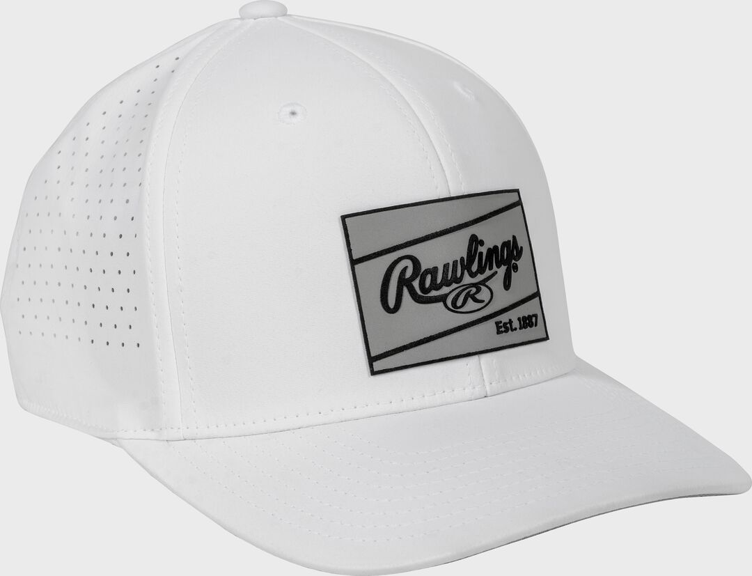 Rawlings Performance Snapback Hat White - Rawlings