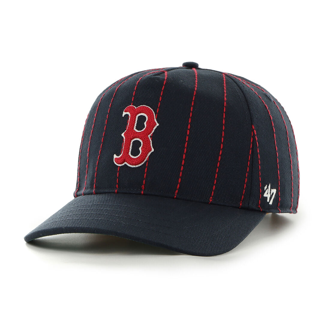 Boston Red Sox Rawlings '47 Brand Pinstripe Hitch Hat - Rawlings