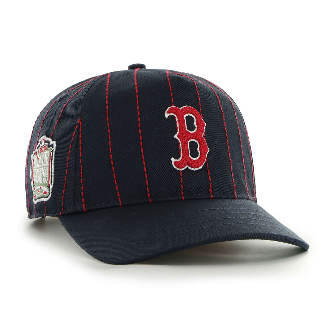 Boston Red Sox Rawlings '47 Brand Pinstripe Hitch Hat - Rawlings