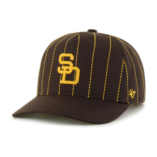 San Diego Padres Rawlings '47 Brand Pinstripe Hitch Hat - Rawlings