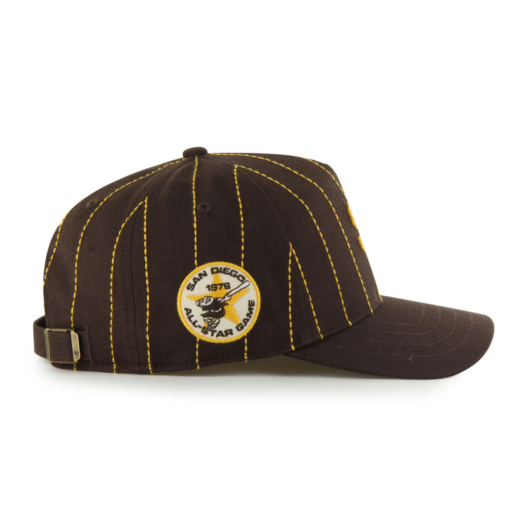San Diego Padres Rawlings '47 Brand Pinstripe Hitch Hat - Rawlings