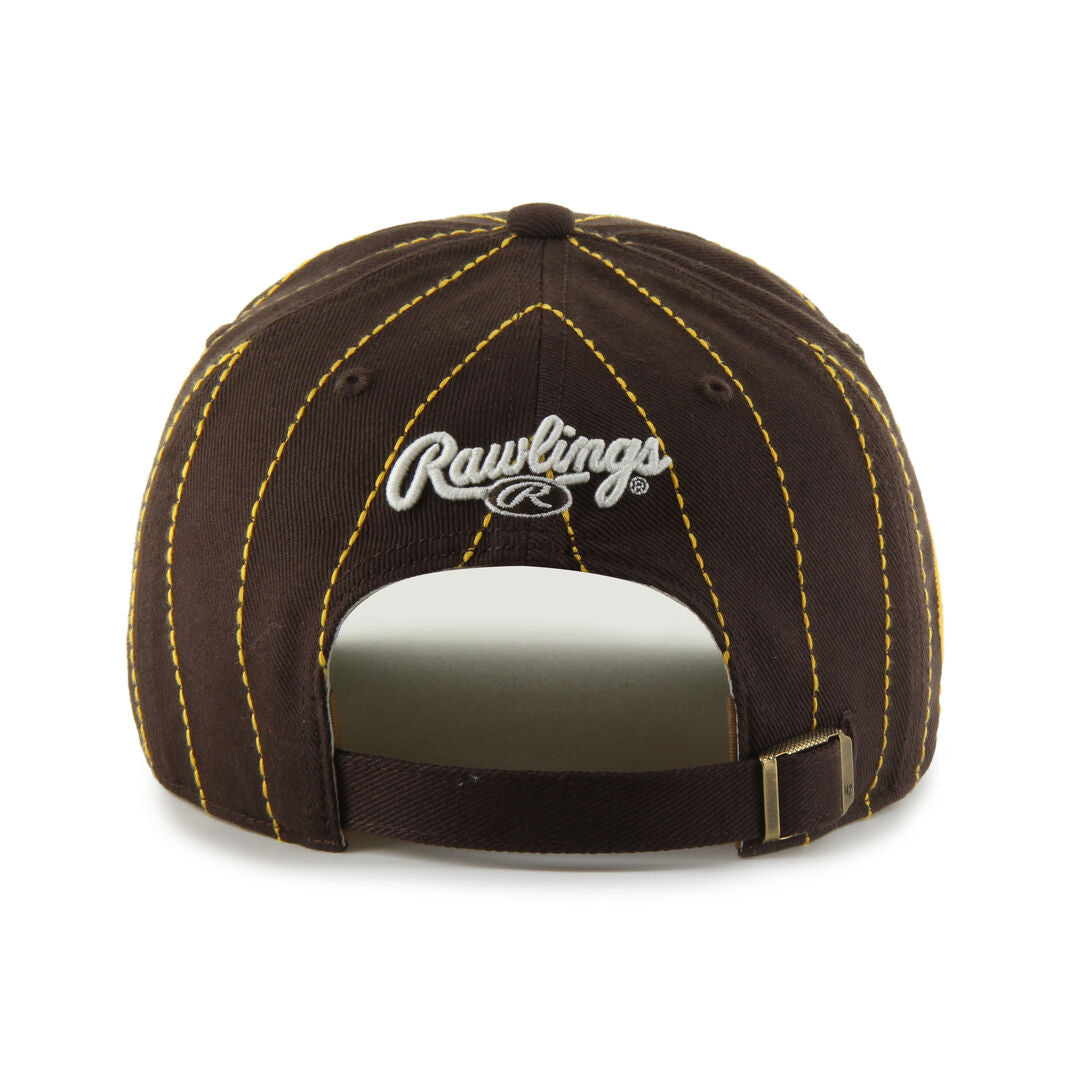 San Diego Padres Rawlings '47 Brand Pinstripe Hitch Hat - Rawlings