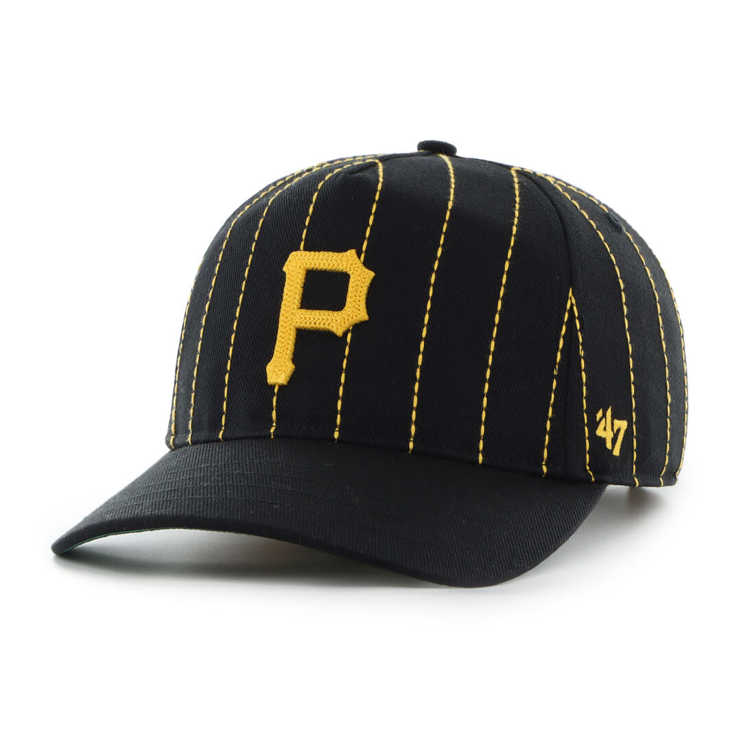 Pittsburgh Pirates Rawlings '47 Brand Pinstripe Hitch Hat - Rawlings
