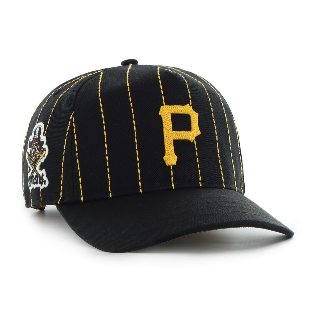 Pittsburgh Pirates Rawlings '47 Brand Pinstripe Hitch Hat - Rawlings