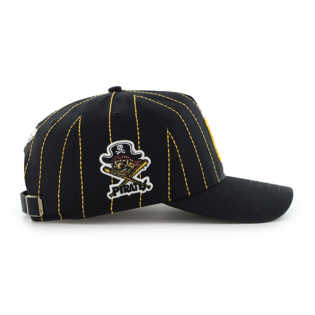 Pittsburgh Pirates Rawlings '47 Brand Pinstripe Hitch Hat - Rawlings