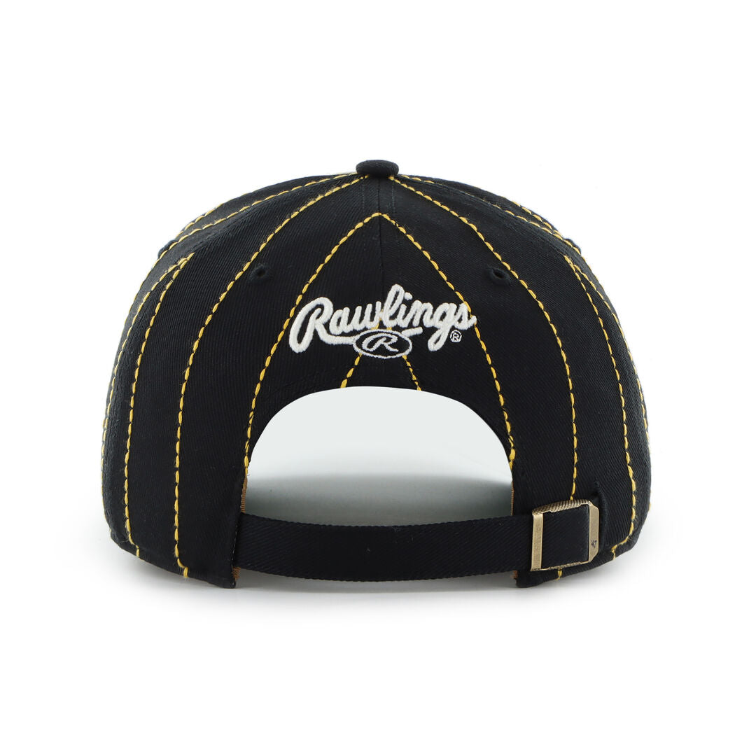 Pittsburgh Pirates Rawlings '47 Brand Pinstripe Hitch Hat - Rawlings