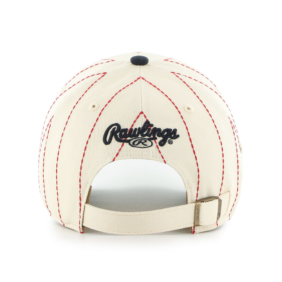 Atlanta Braves Rawlings '47 Brand Pinstripe Clean Up Hat - Rawlings