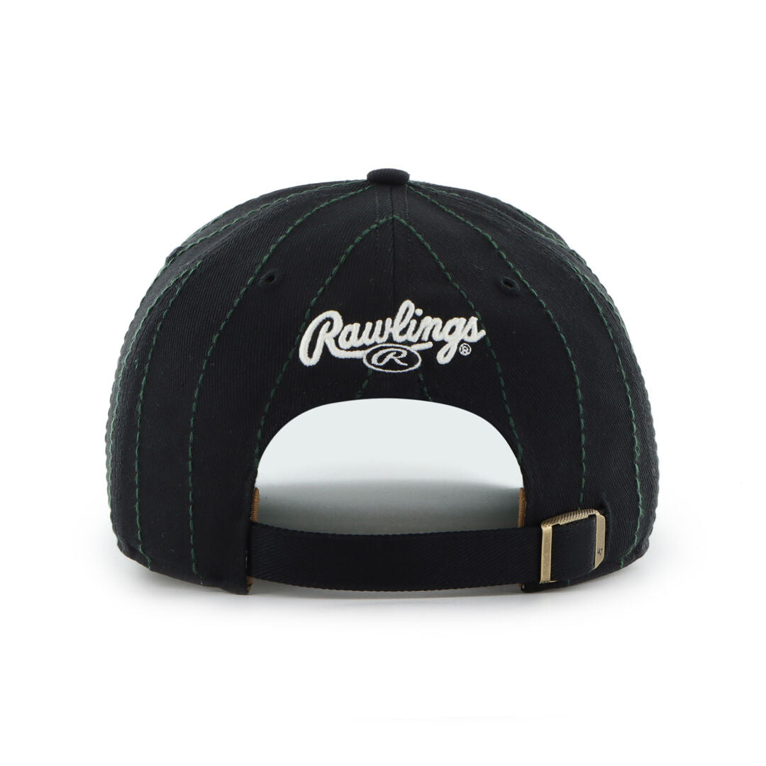Athletics Baseball Rawlings '47 Brand Pinstripe Hitch Hat - Rawlings