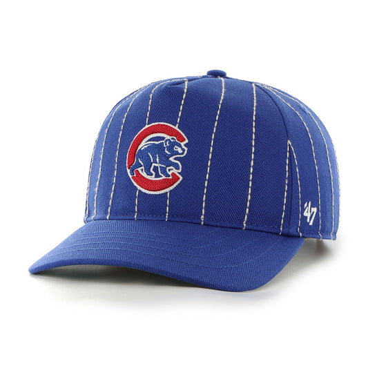 Chicago Cubs Rawlings '47 Brand Pinstripe Hitch Hat - Rawlings