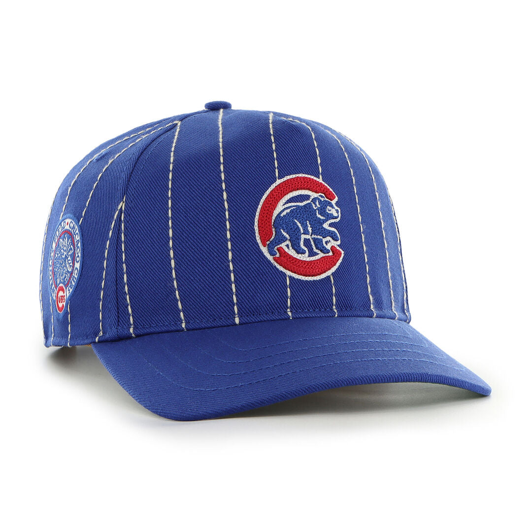 Chicago Cubs Rawlings '47 Brand Pinstripe Hitch Hat - Rawlings