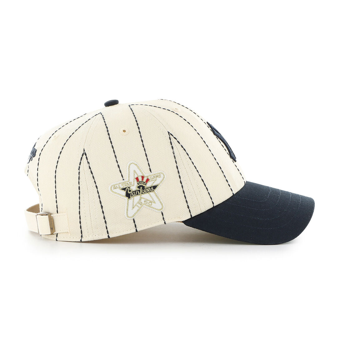 New York Yankees Rawlings '47 Brand Pinstripe Clean Up Hat - Rawlings