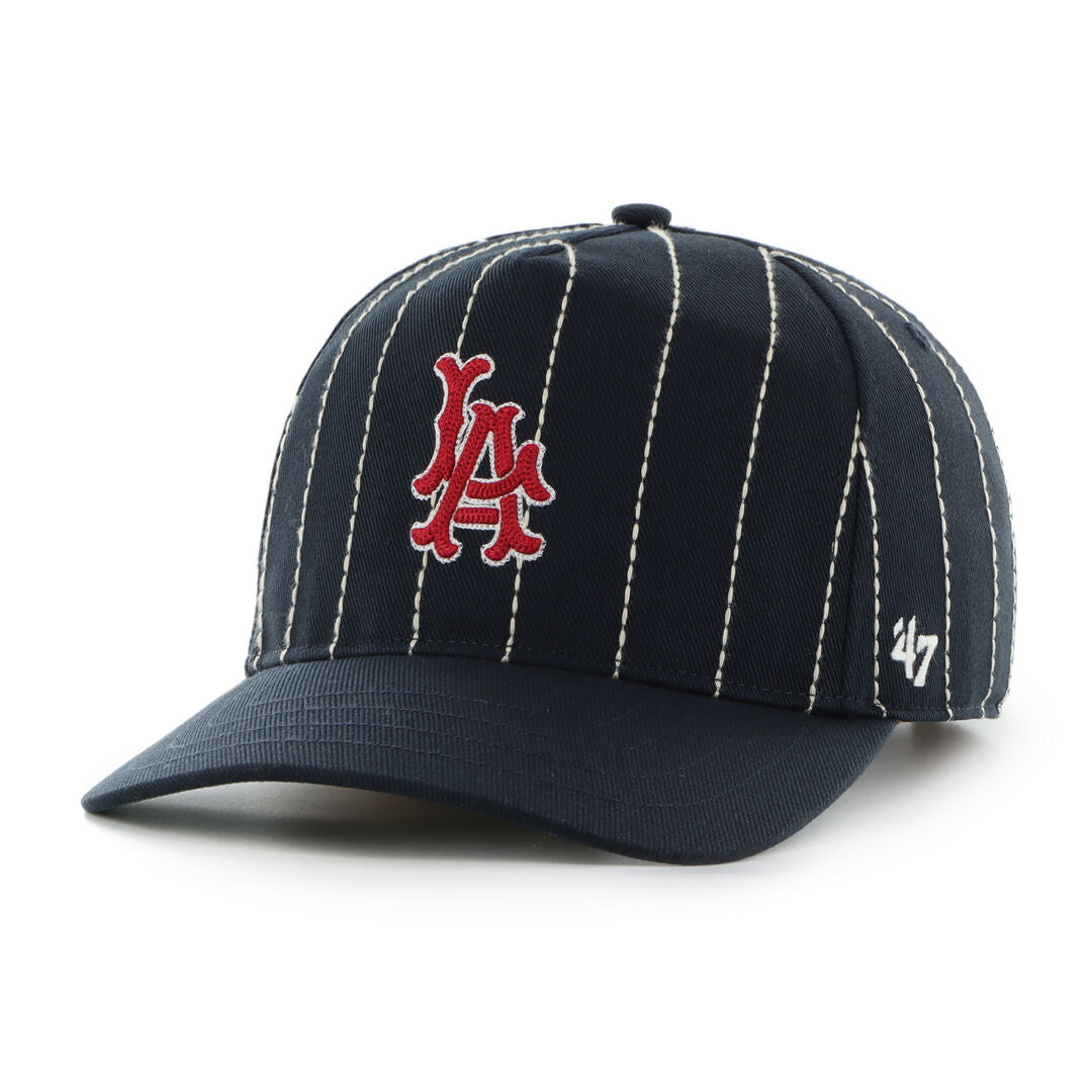 Los Angeles Angels Rawlings '47 Brand Pinstripe Hitch Hat - Rawlings