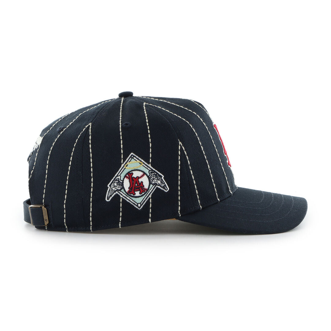 Los Angeles Angels Rawlings '47 Brand Pinstripe Hitch Hat - Rawlings