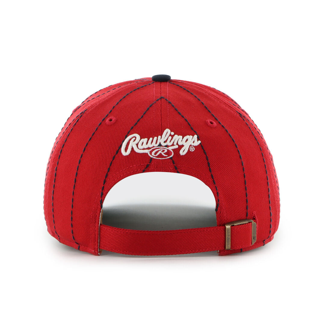 Cleveland Guardians Rawlings '47 Brand Pinstripe Hitch Hat - Rawlings