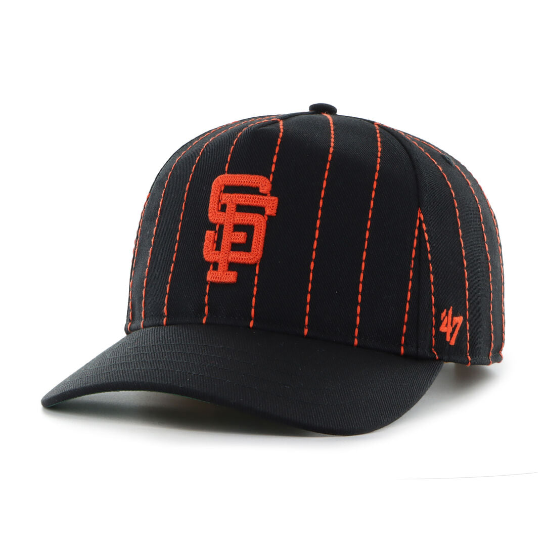 San Francisco Giants Rawlings '47 Brand Pinstripe Hitch Hat - Rawlings
