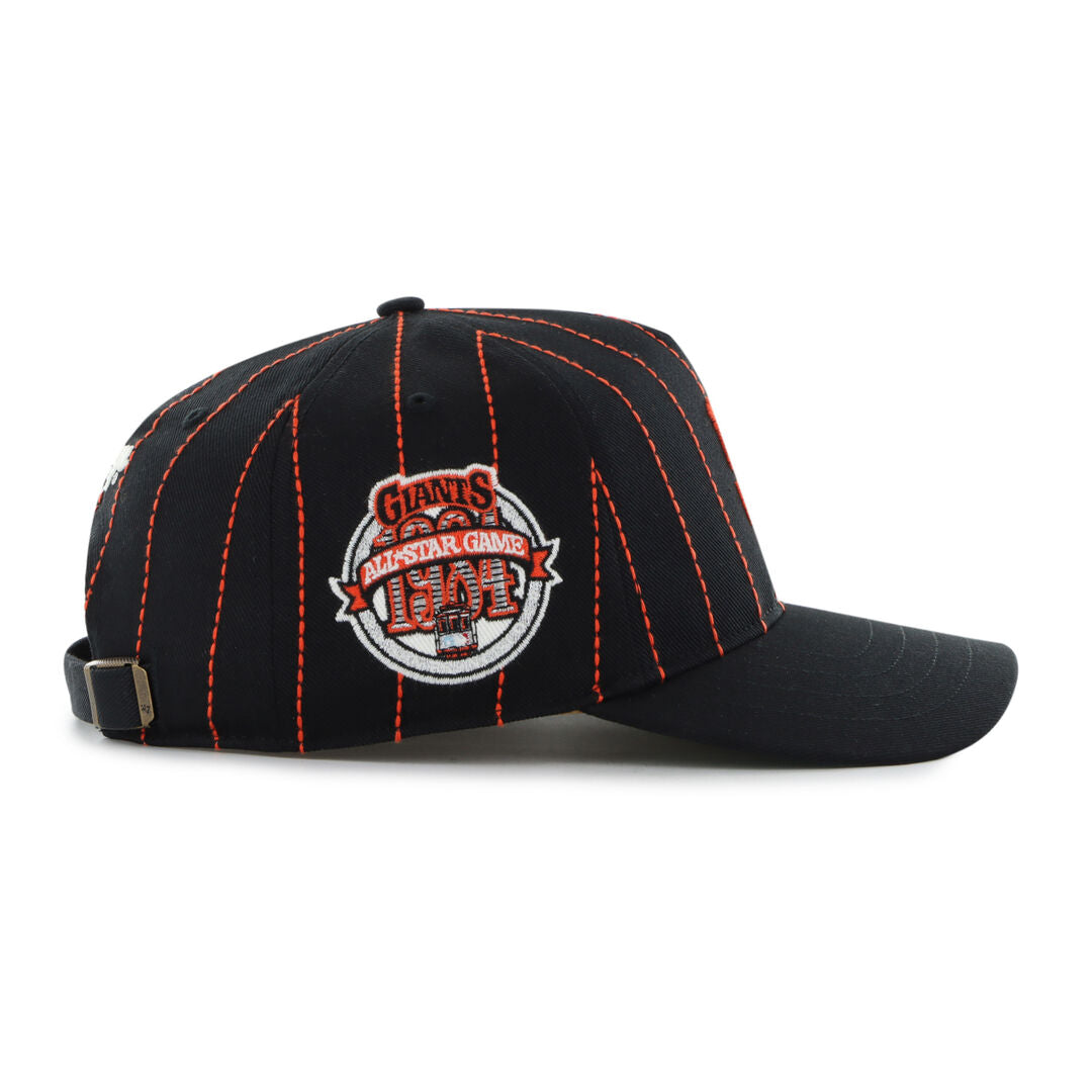 San Francisco Giants Rawlings '47 Brand Pinstripe Hitch Hat - Rawlings
