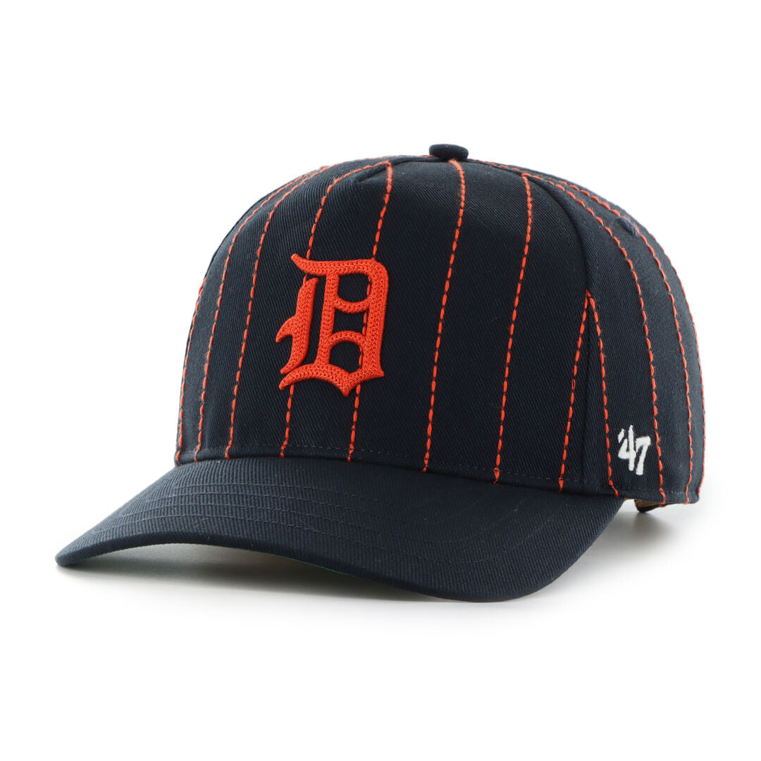 Detroit Tigers Rawlings '47 Brand Pinstripe Hitch Hat - Rawlings