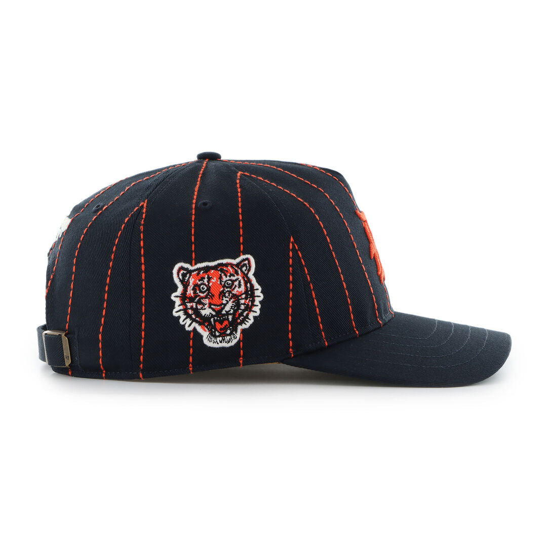 Detroit Tigers Rawlings '47 Brand Pinstripe Hitch Hat - Rawlings