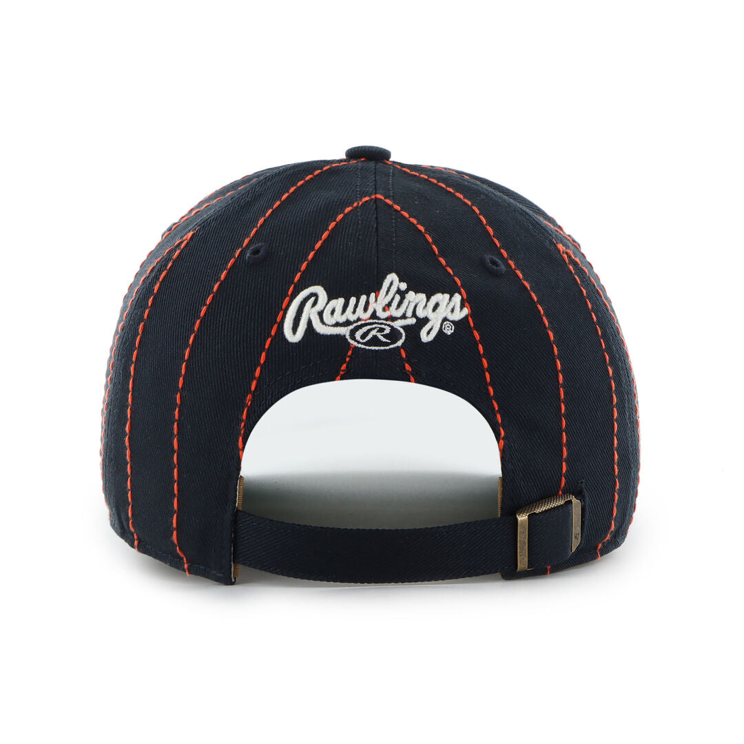 Detroit Tigers Rawlings '47 Brand Pinstripe Hitch Hat - Rawlings