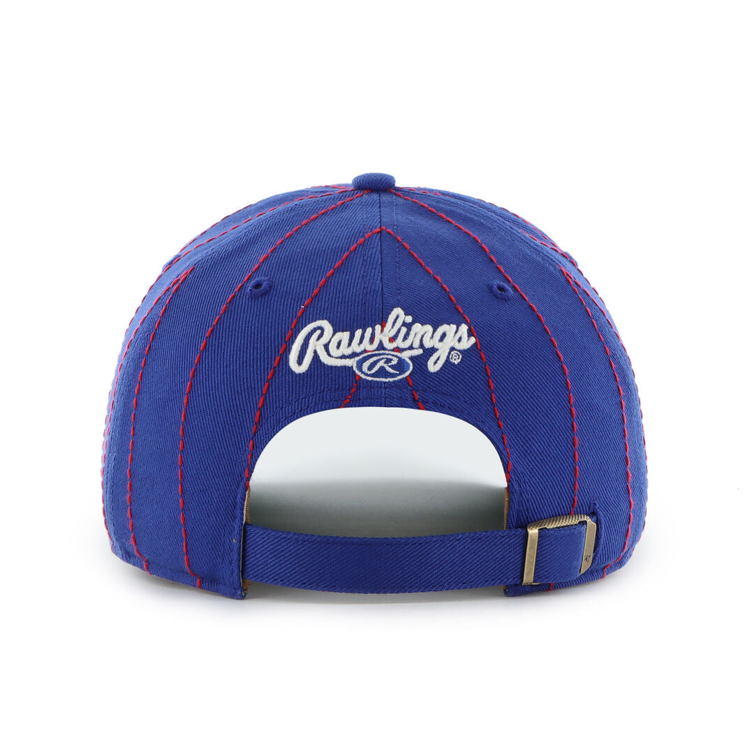 Texas Rangers Rawlings '47 Brand Pinstripe Hitch Hat - Rawlings