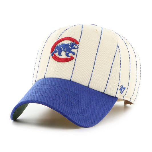 Chicago Cubs Rawlings '47 Brand Pinstripe Clean Up Hat - Rawlings